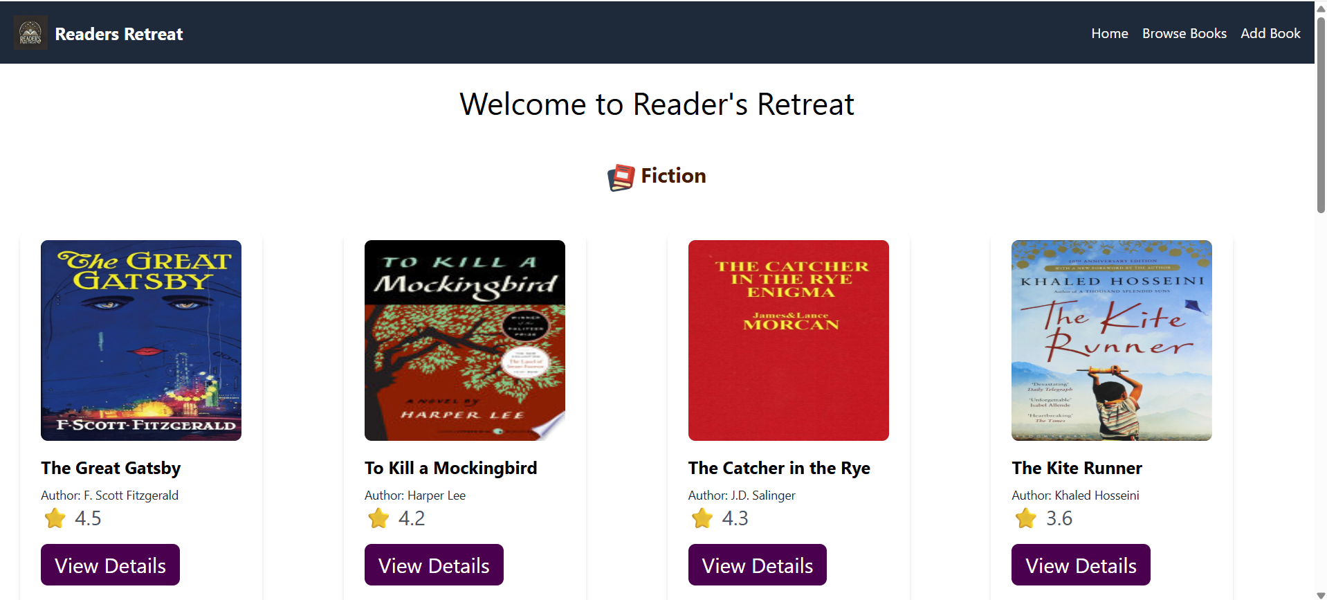 Readers Retreat